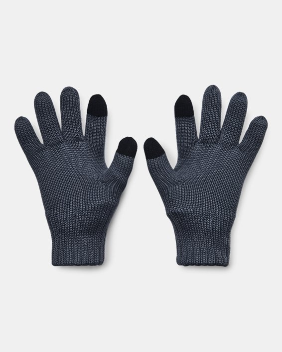Men's UA Halftime Wool Gloves, Gray, pdpMainDesktop image number 1
